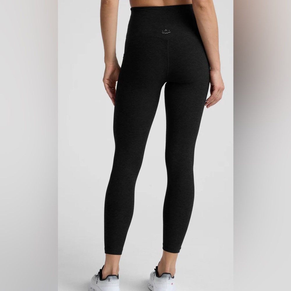 Beyond Yoga Small Spacedye Be Free Pocket Legging Darkest Night